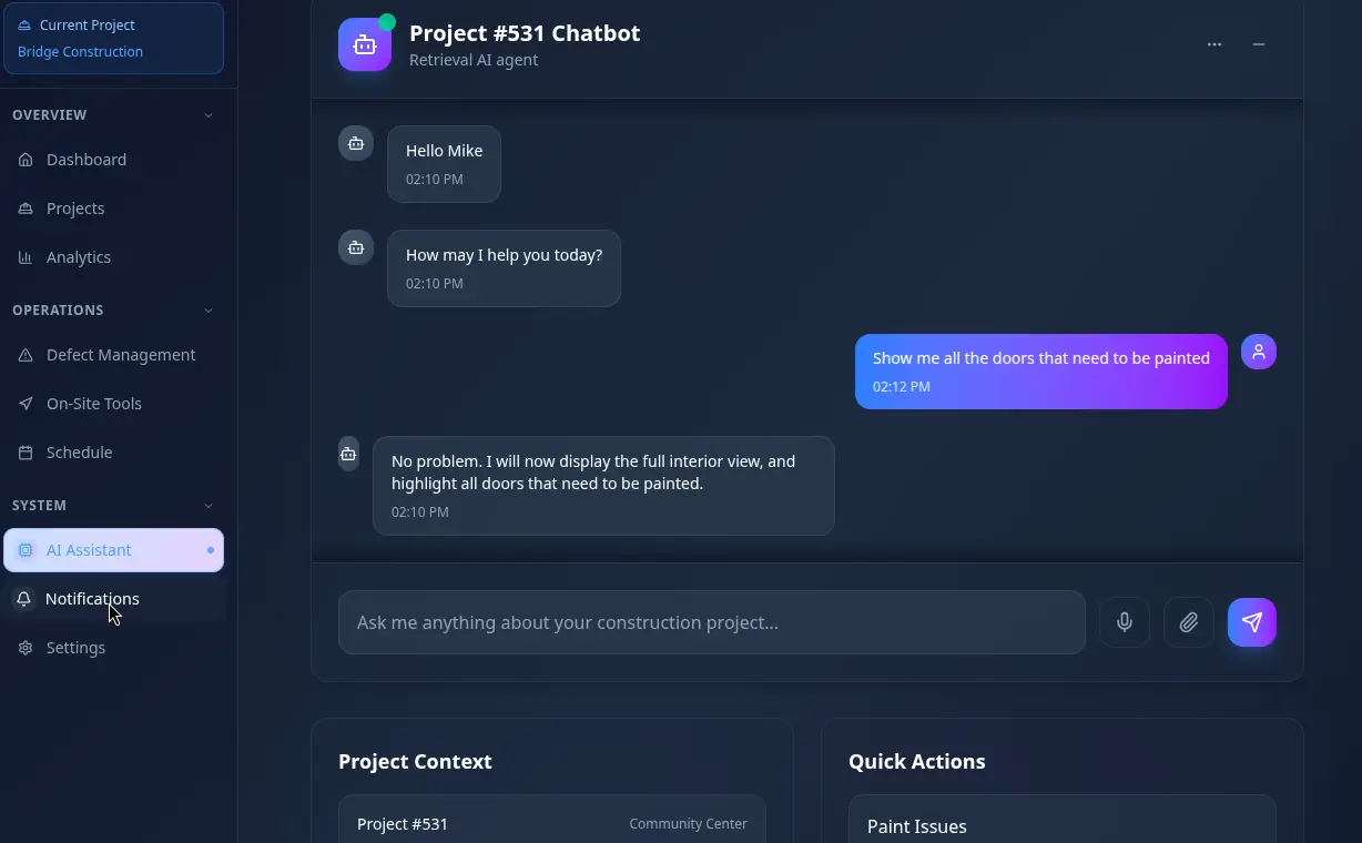 GenAI-powered agentic chat