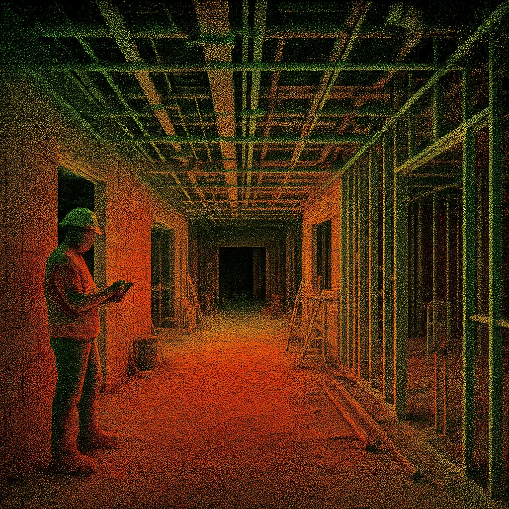 Interior point cloud capture